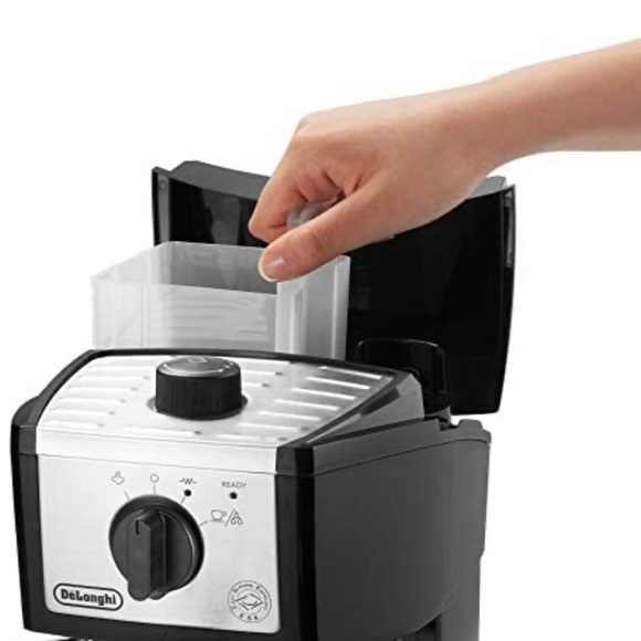 DeLonghi EC155M Manual Espresso Machine & Cappuccino Maker, New - Picture 11 of 14